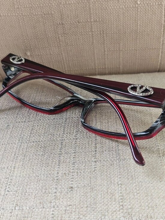 Valentino Women Eyeglasses Frame 5425/U Burgundy Tone Eye Wear Glasses Italy main image 6